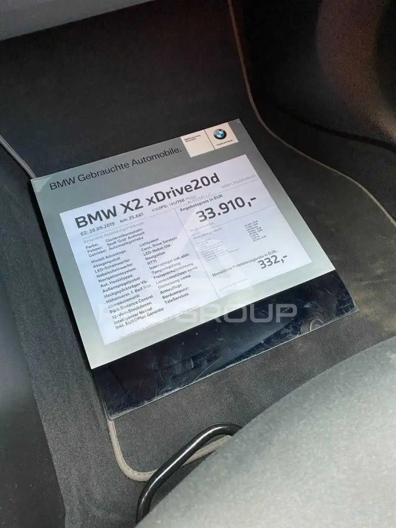 2019 BMW X2