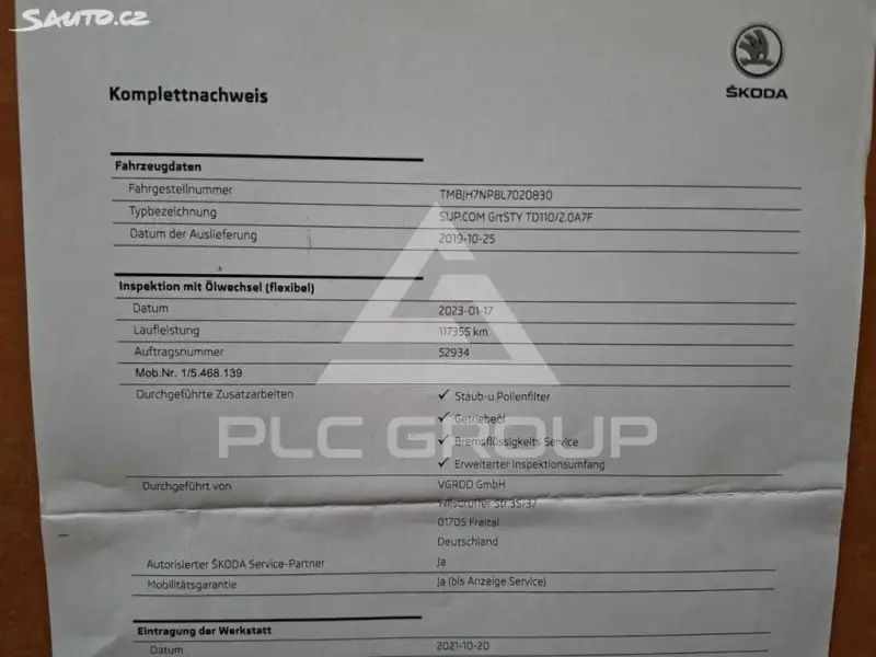 2019 Skoda Superb