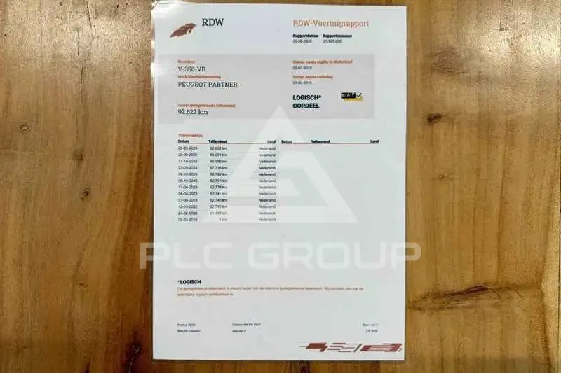 2019 Peugeot Partner
