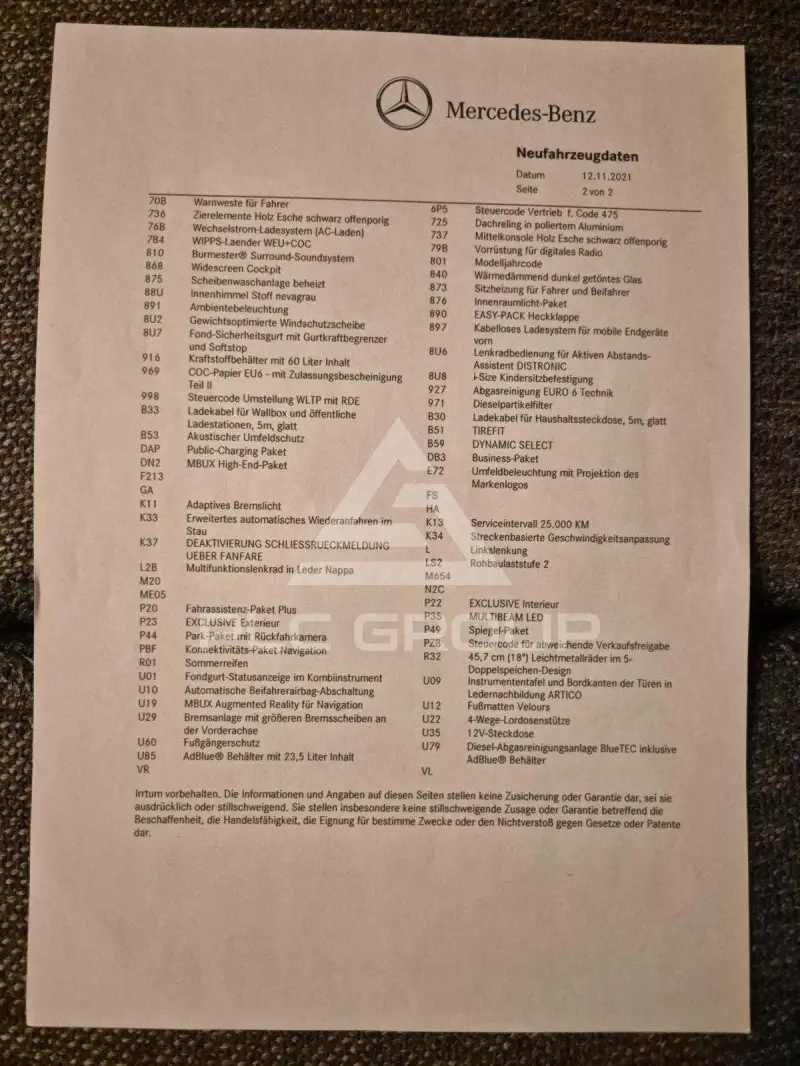 2020 Mercedes Benz E-Class