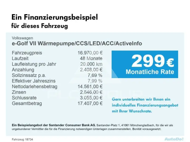 2020 Volkswagen E-Golf