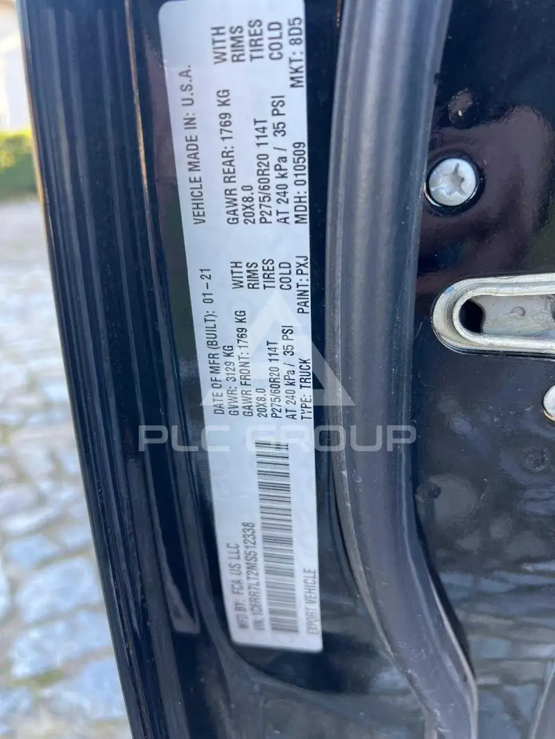 2021 Dodge RAM