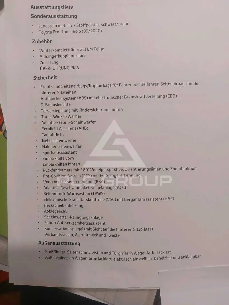 2021 Toyota Ace