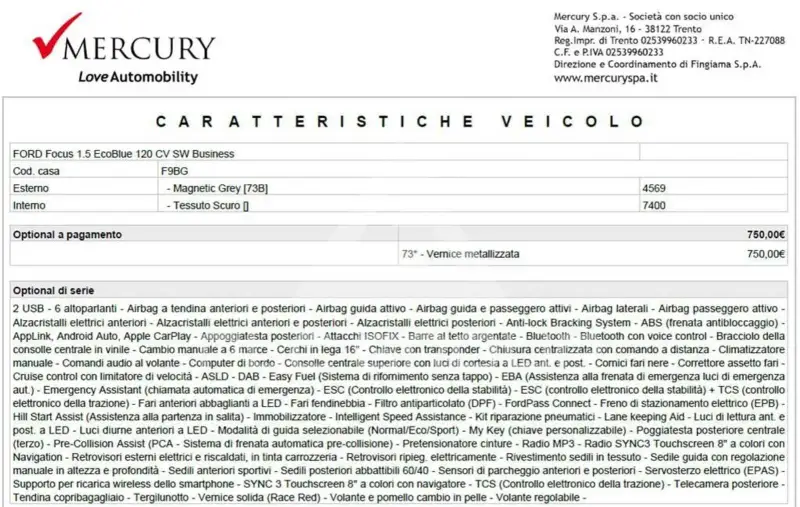 2021 Ford FOCUS