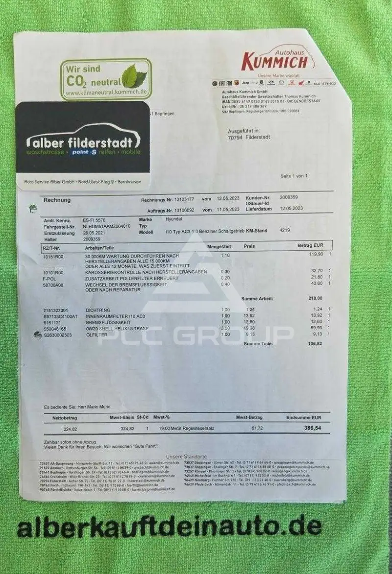 2021 Hyundai I10