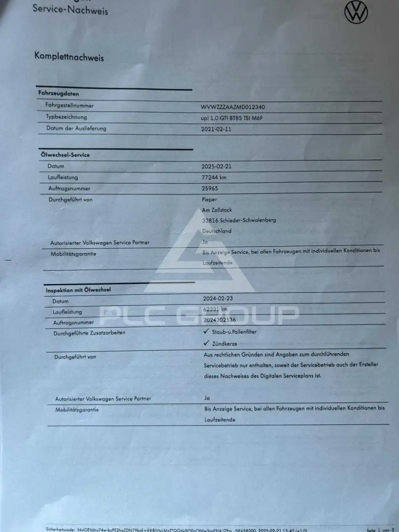 2021 Volkswagen Up