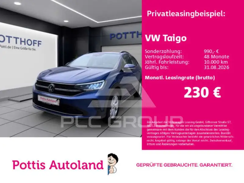 2022 Volkswagen Taigo