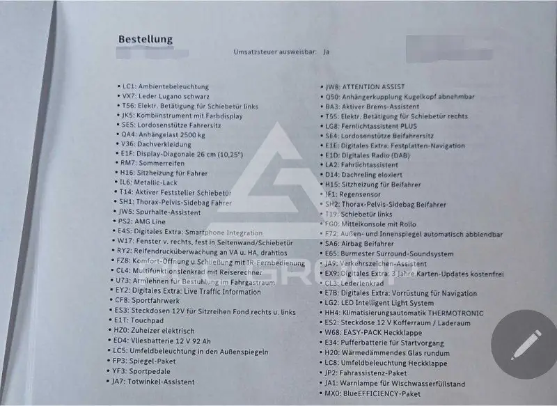 2023 Mercedes Benz V