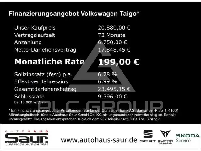 2023 Volkswagen Taigo