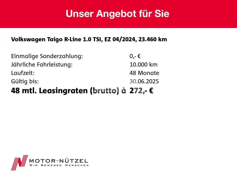 2024 Volkswagen Taigo