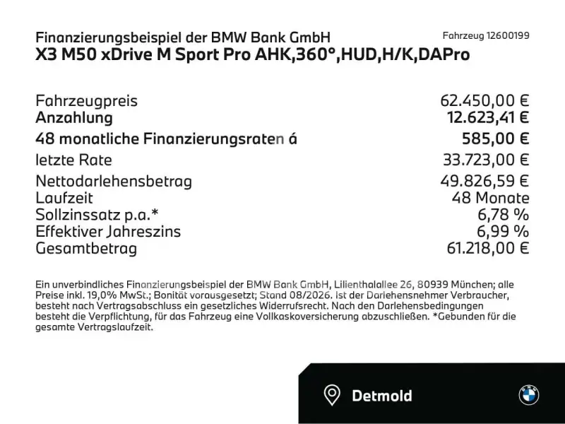 2025 BMW X3