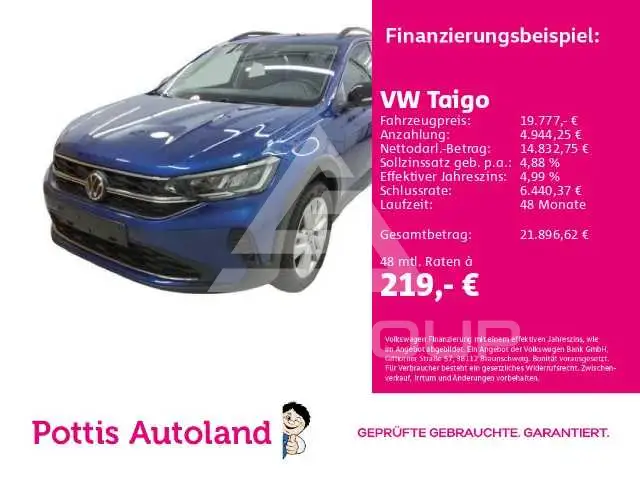 2025 Volkswagen Taigo