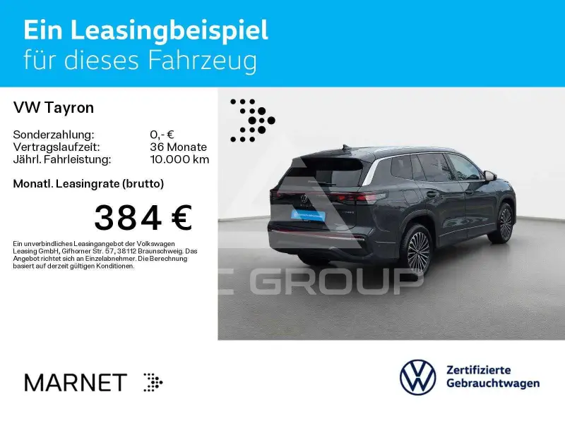 2025 Volkswagen Tayron