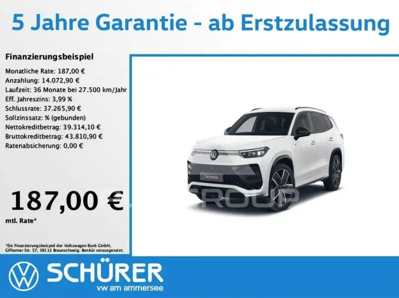 2025 Volkswagen Tayron
