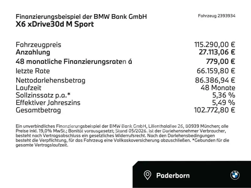 2026 BMW X6