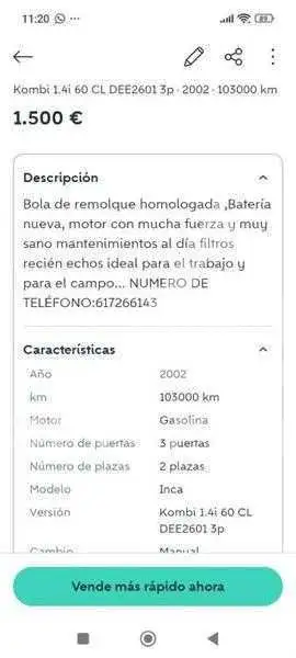 2002 Seat Inca