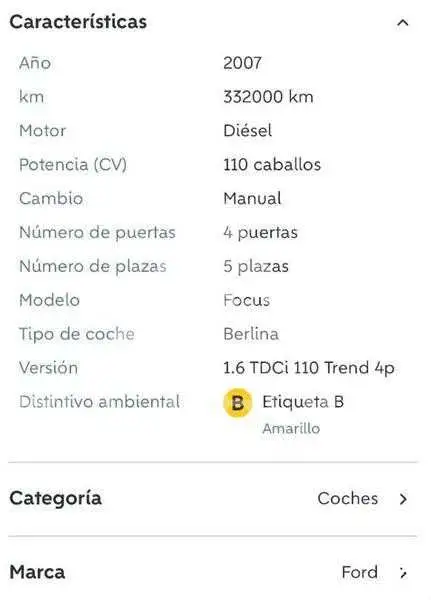 2007 Ford FOCUS