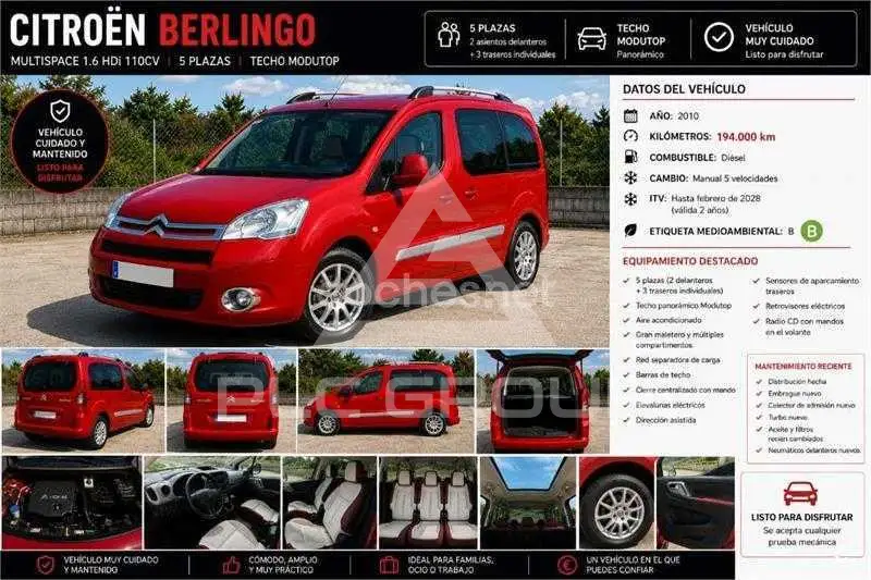 2010 Citroen Berlingo