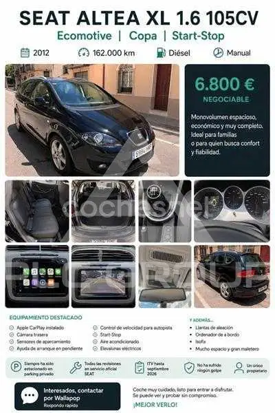 2012 Seat Altea