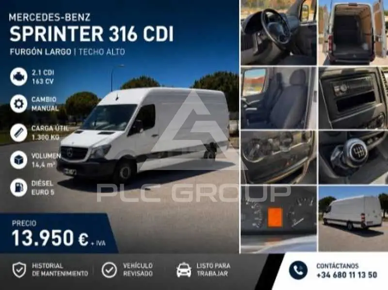2016 Mercedes Benz Sprinter