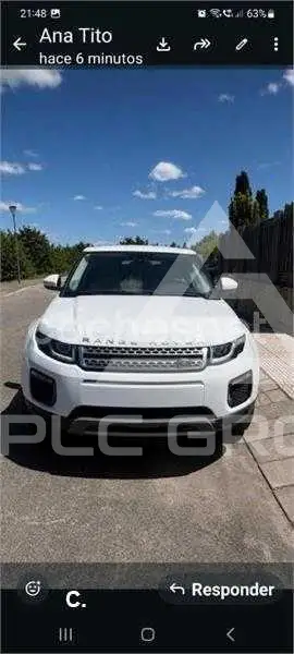 2018 Land Rover range rover evoque