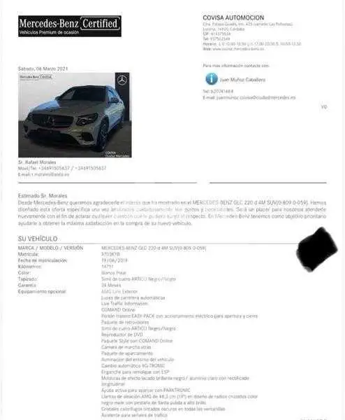 2019 Mercedes Benz GLC-Class