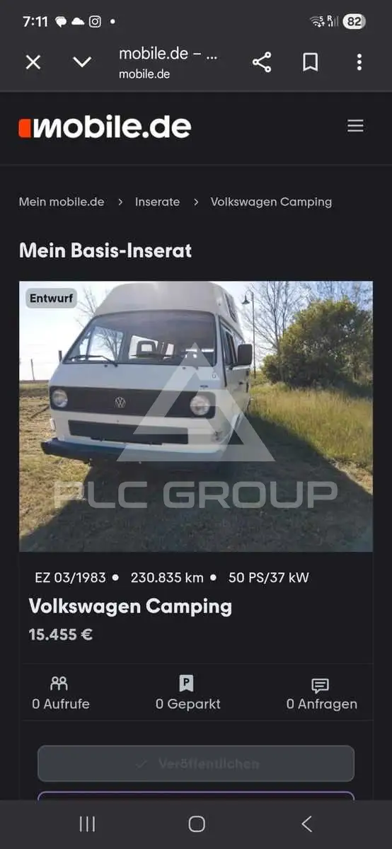 1983 Volkswagen T3
