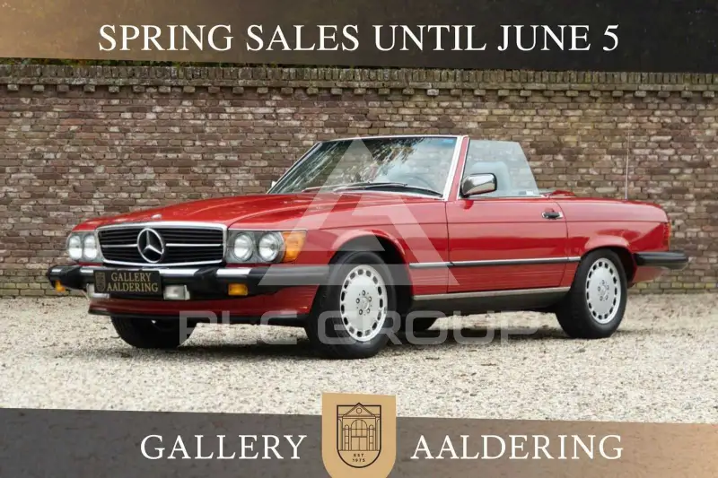 1986 Mercedes Benz SL 560