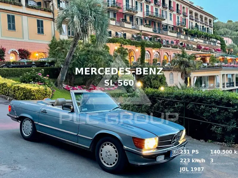 1987 Mercedes Benz SL 500