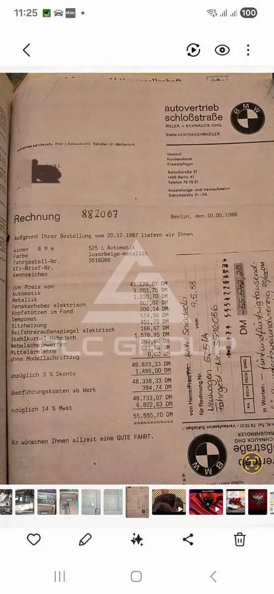 1988 BMW 525