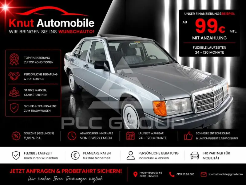 1991 Mercedes Benz 190