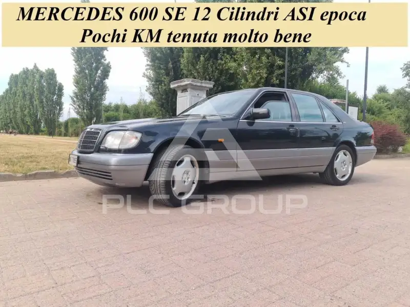 1992 Mercedes Benz S 600