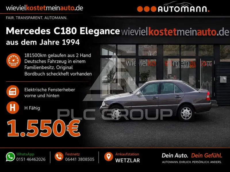 1994 Mercedes Benz C 180