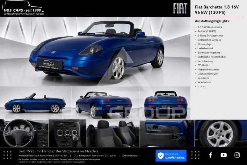 1996 Fiat Barchetta