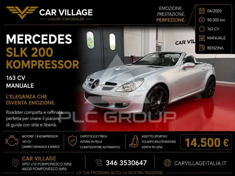 2005 Mercedes Benz SLK 200