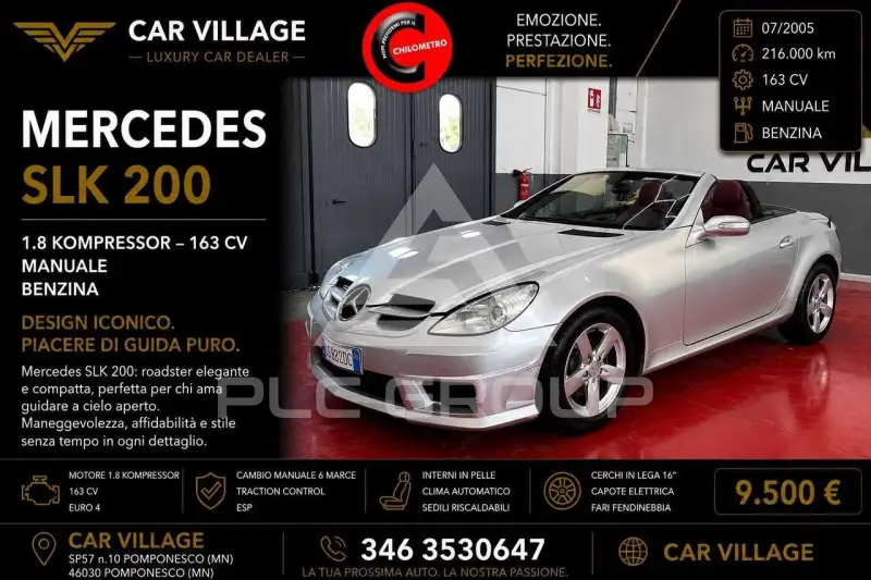 2005 Mercedes Benz SLK 200