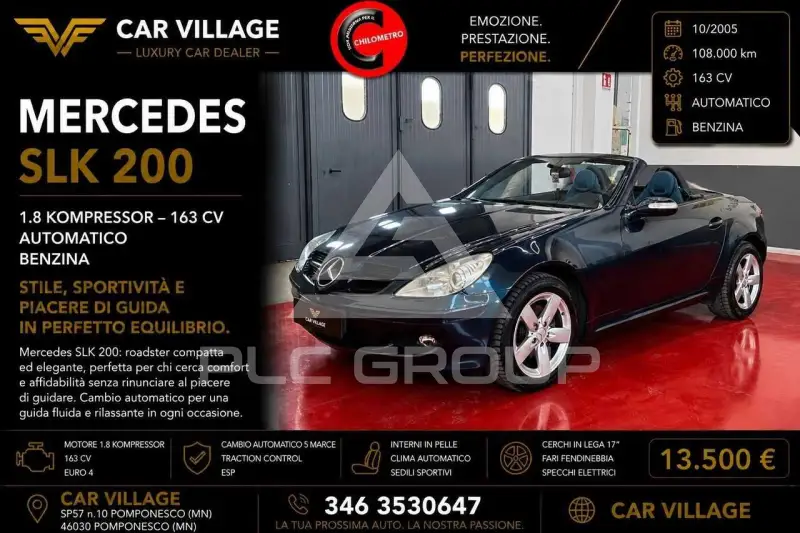 2005 Mercedes Benz SLK 200