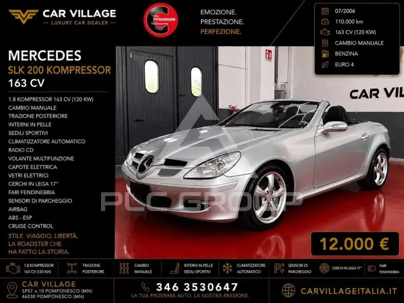 2006 Mercedes Benz SLK 200