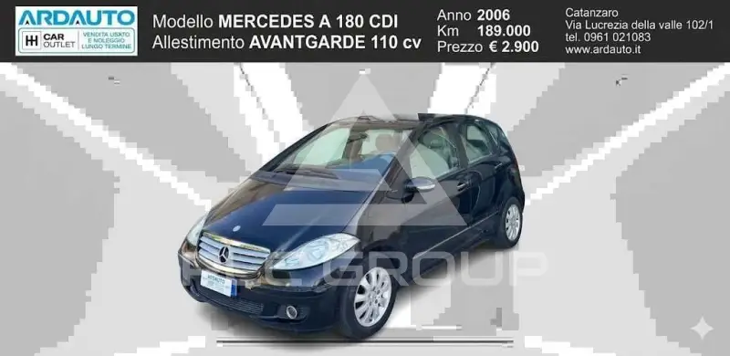 2006 Mercedes Benz A 180