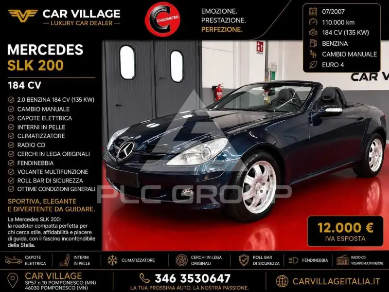 2007 Mercedes Benz SLK 200