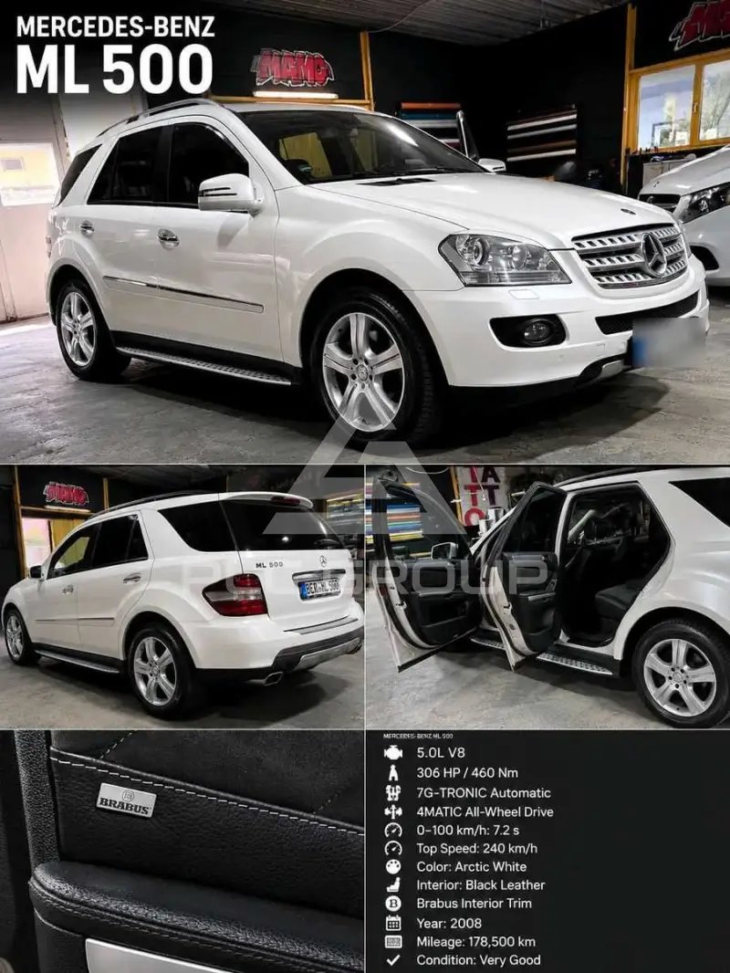 2007 Mercedes Benz ML 500