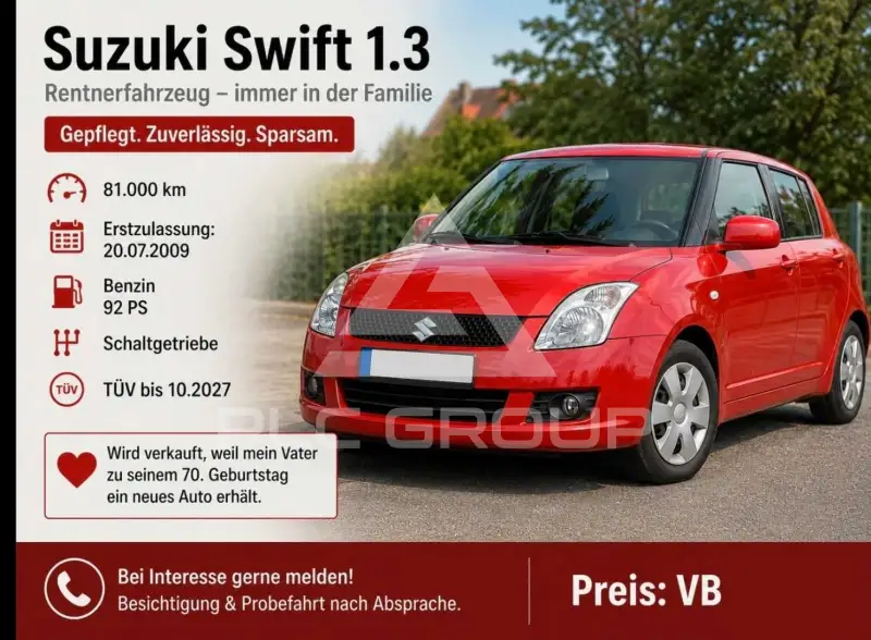 2009 Suzuki SWIFT