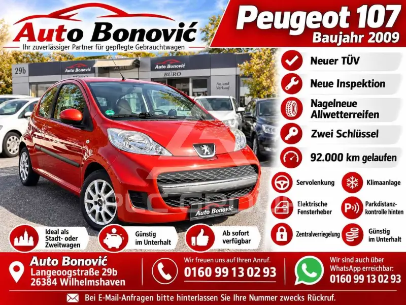 2009 Peugeot 107