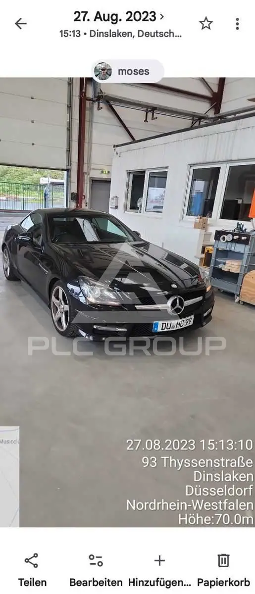 2011 Mercedes Benz SLK 200