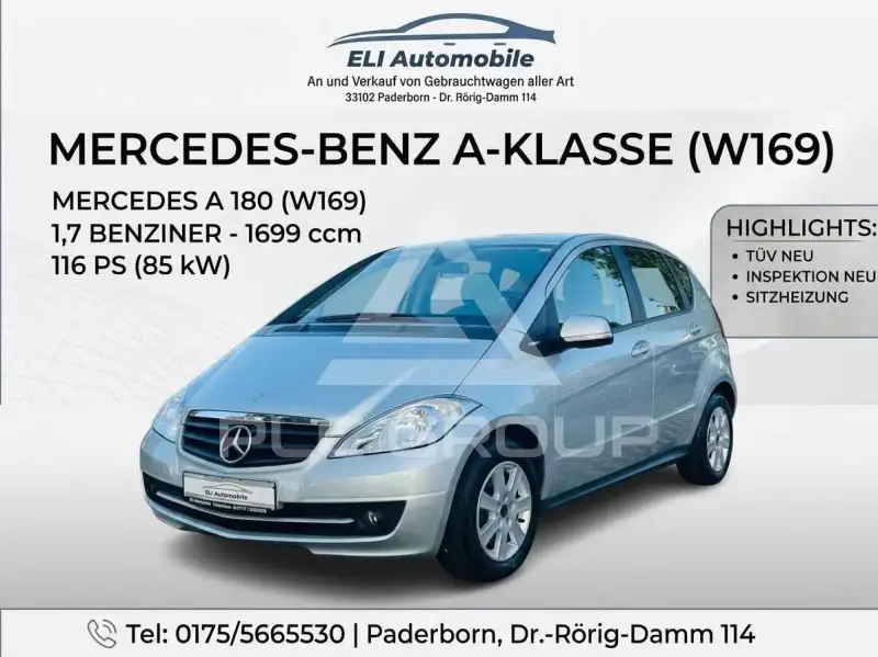 2011 Mercedes Benz A 180