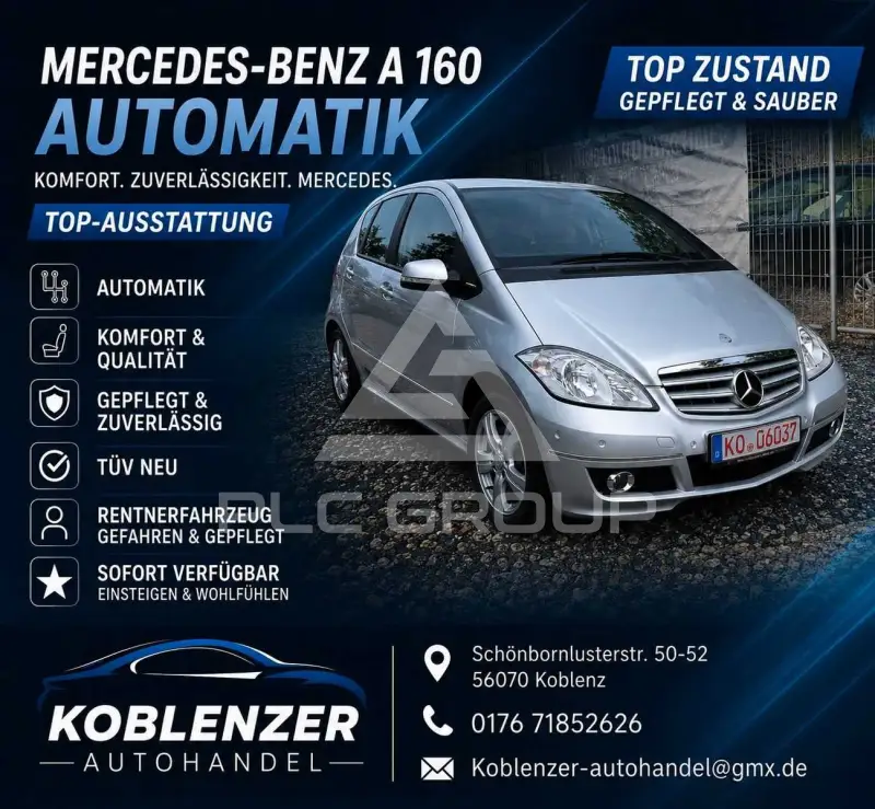 2011 Mercedes Benz A 160