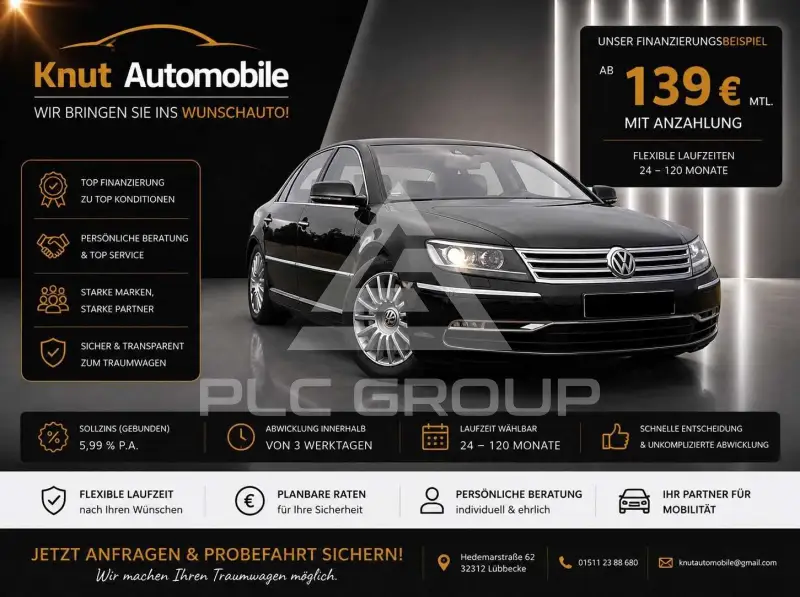 2011 Volkswagen PHAETON