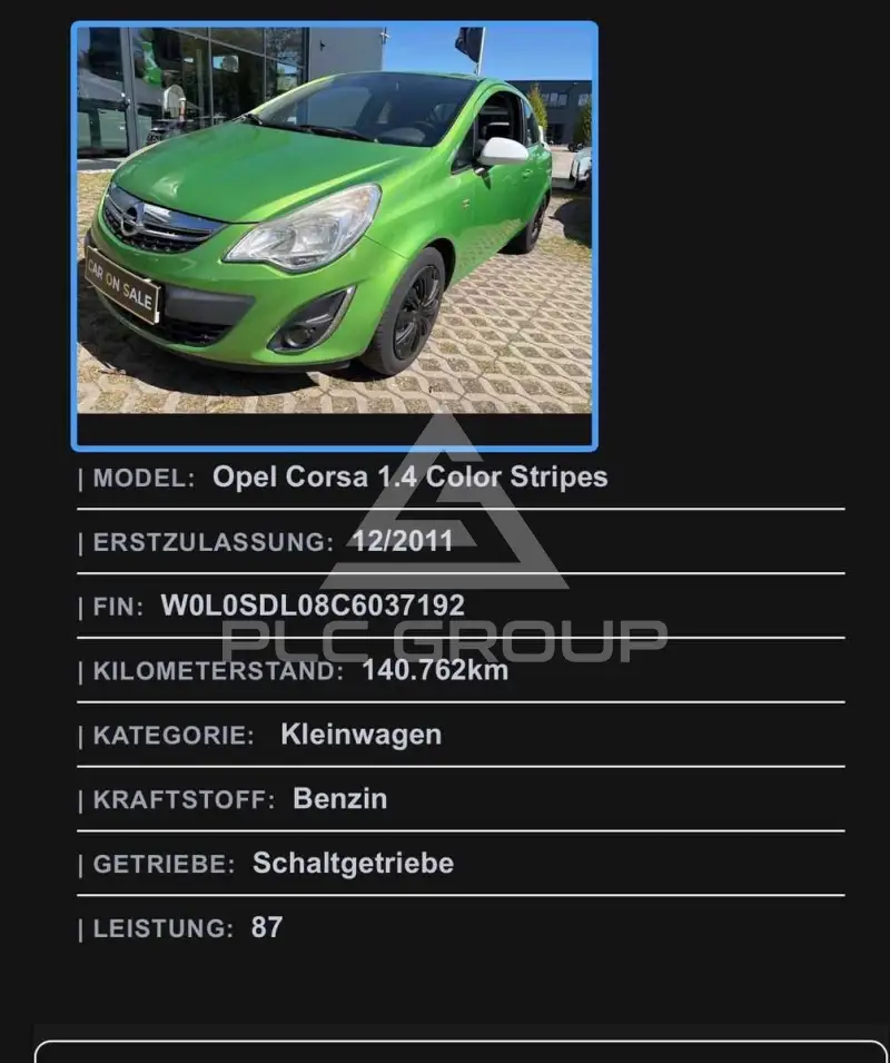 2011 Opel Corsa