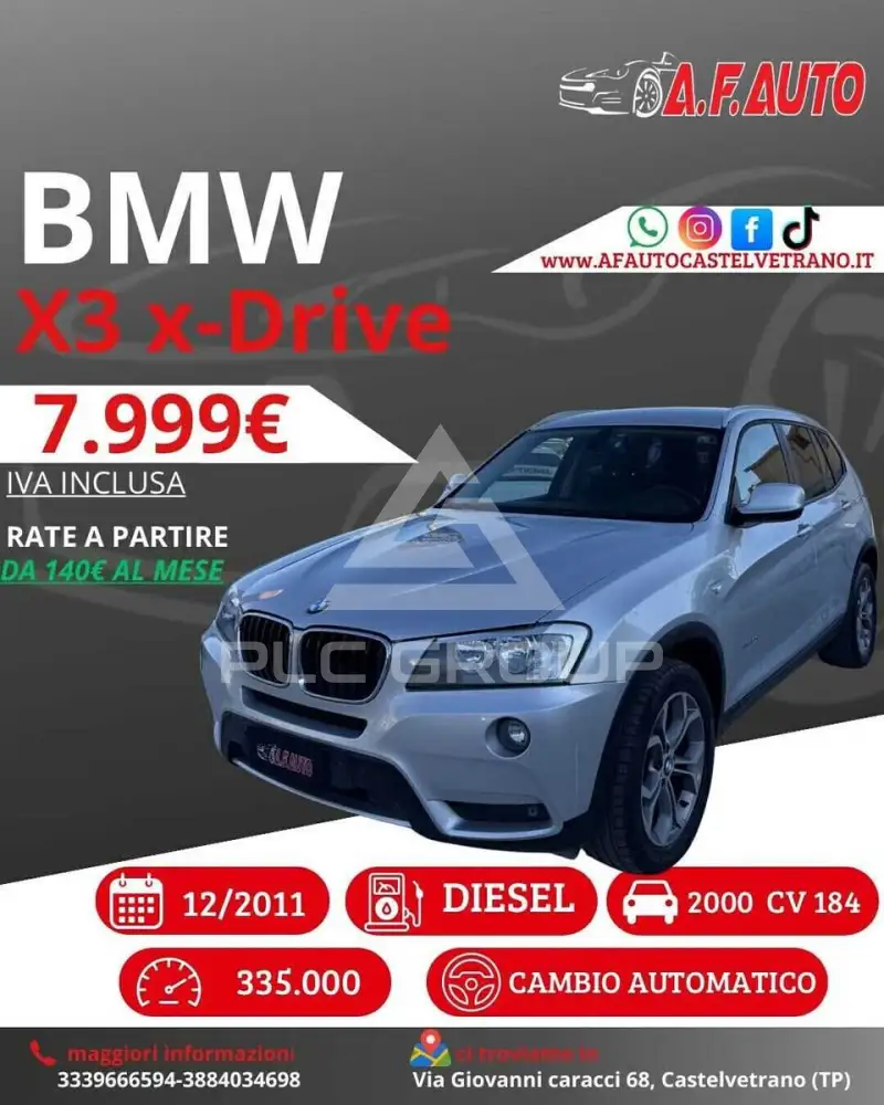 2012 BMW X3
