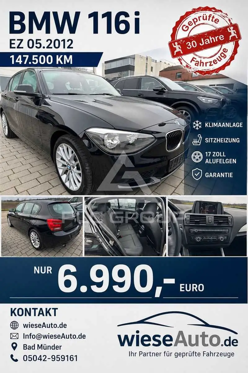 2012 BMW 116